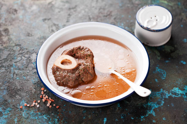 caldo de huesos sopa