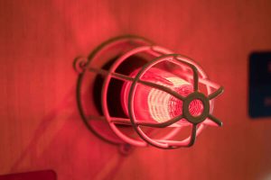 luz roja peligro