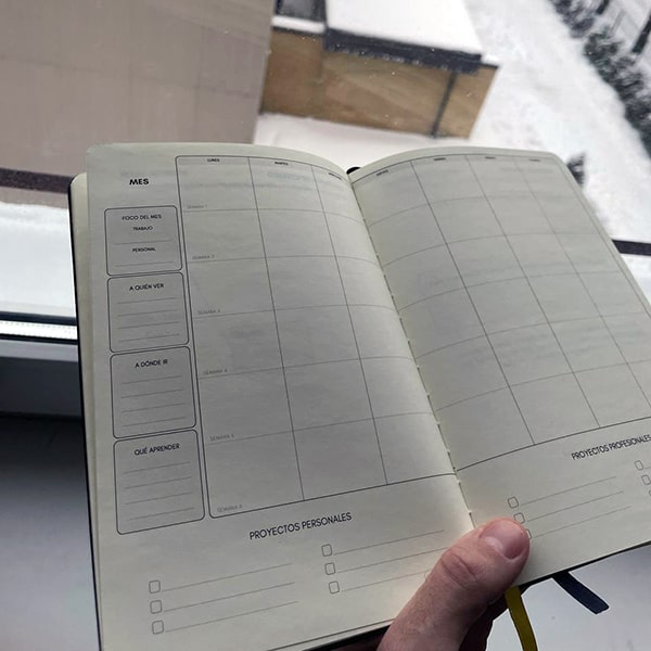agenda de productividad 2
