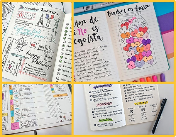 agenda bullet journal