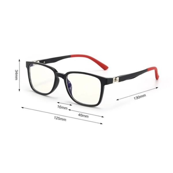 medidas gafas de día anti luz azul para niños