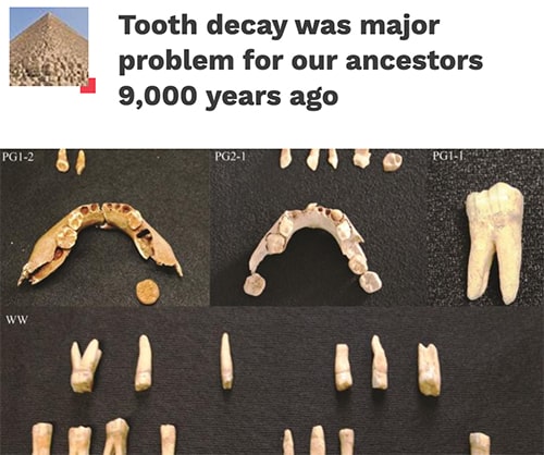 caries de ancestros